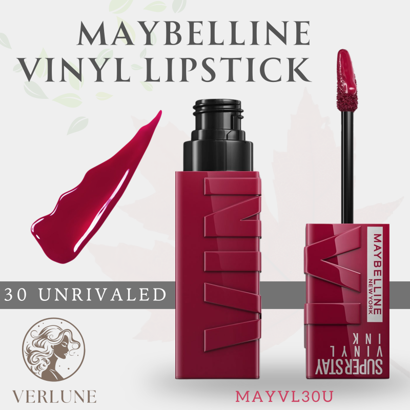 MAYBELLINE VINYL LIPSTICK - 30 UNRIVALED