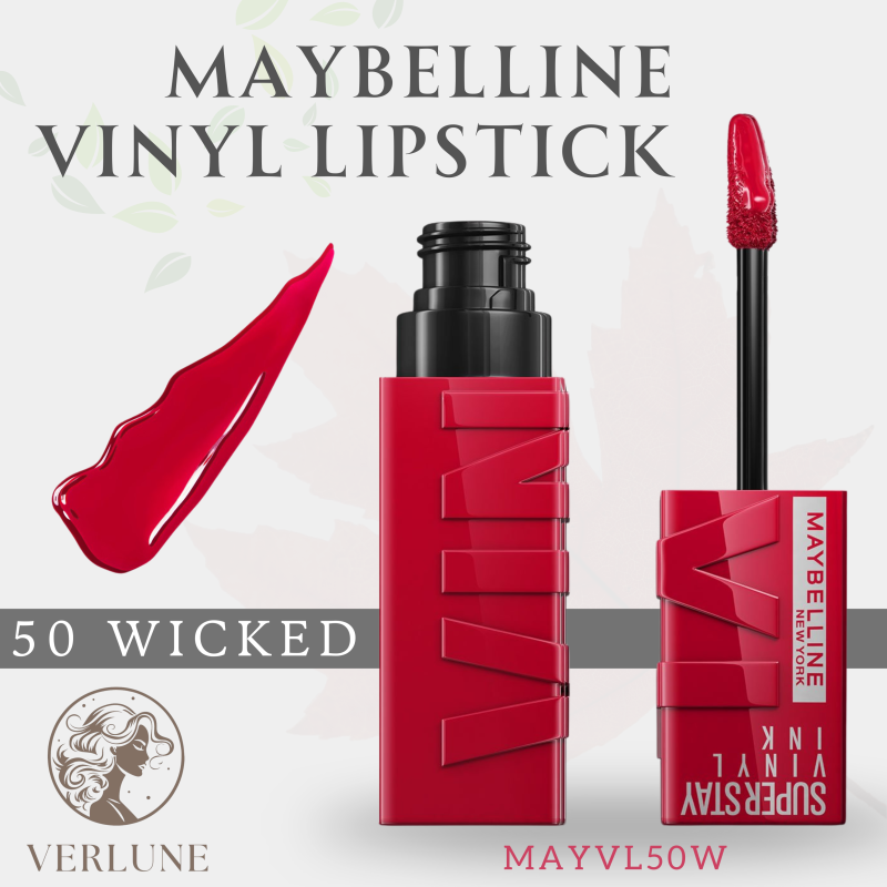 MAYBELLINE VINYL LIPSTICK - 50 WICKED